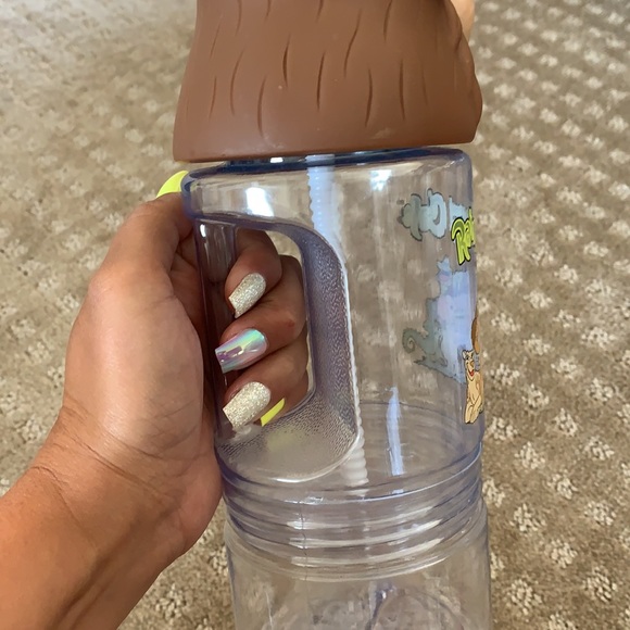 Rainforest Cafe Clear Monkey Water Bottle EUC - Picture 6 of 7